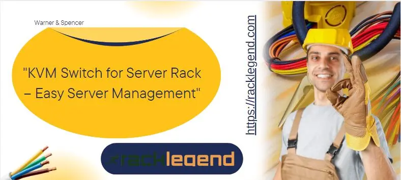 "KVM Switch for Server Rack – Easy Server Management"